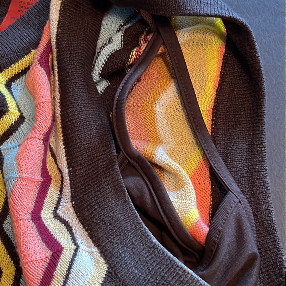 Missoni for Target vertical chevron sweater dress with slip lining-GUC - Picture 12 of 12